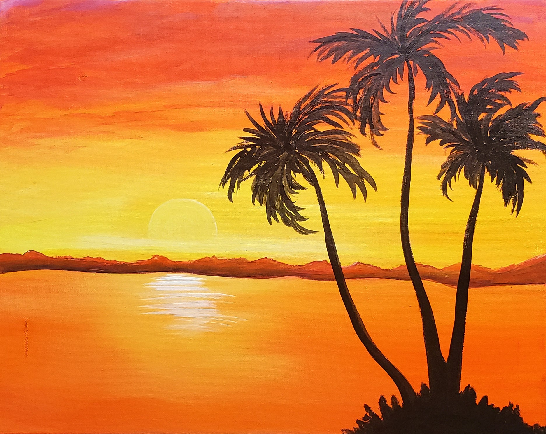 Paint & Sip - Family of Palms - River City Brewing - Milagro Centre